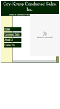 Mobile Screenshot of coykrupp.com